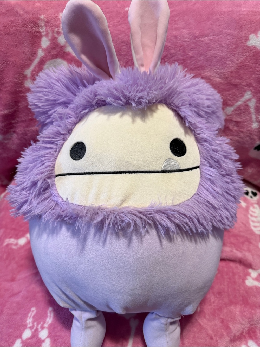 Big foot Squishmallow Easter edition